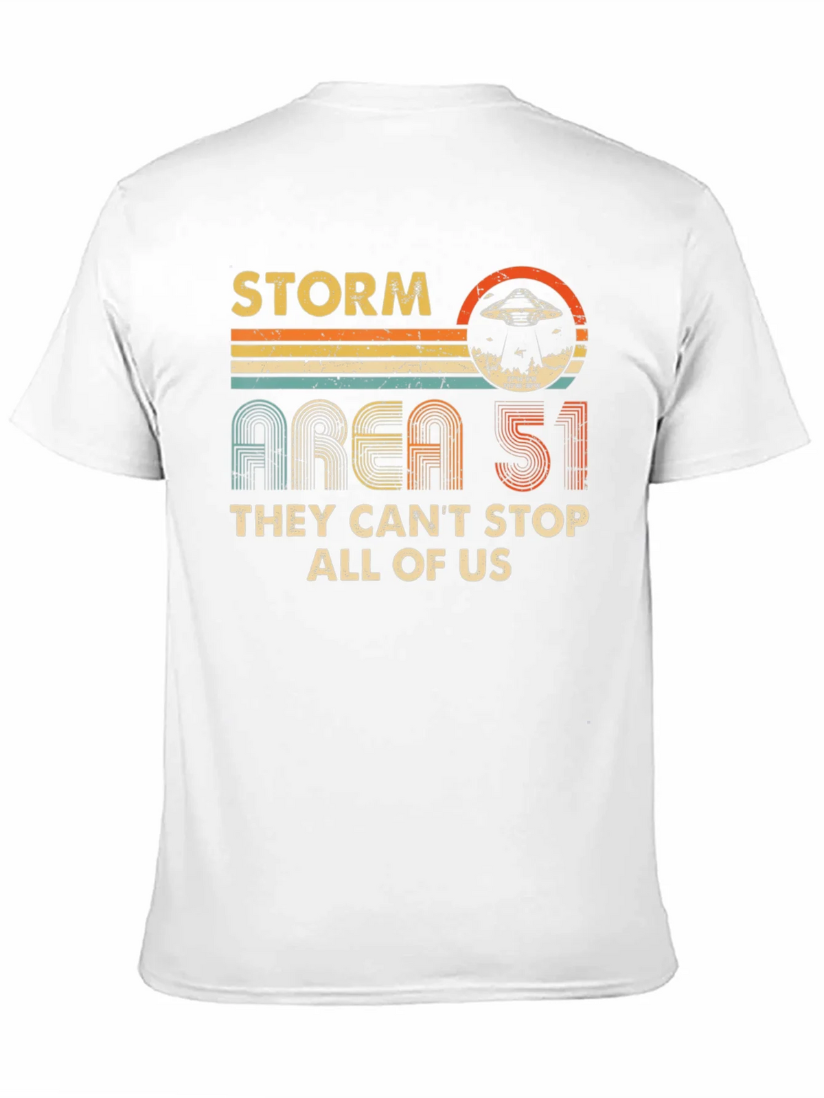 Storm Area 51 Retro UFO Graphic T-Shirt product image 10