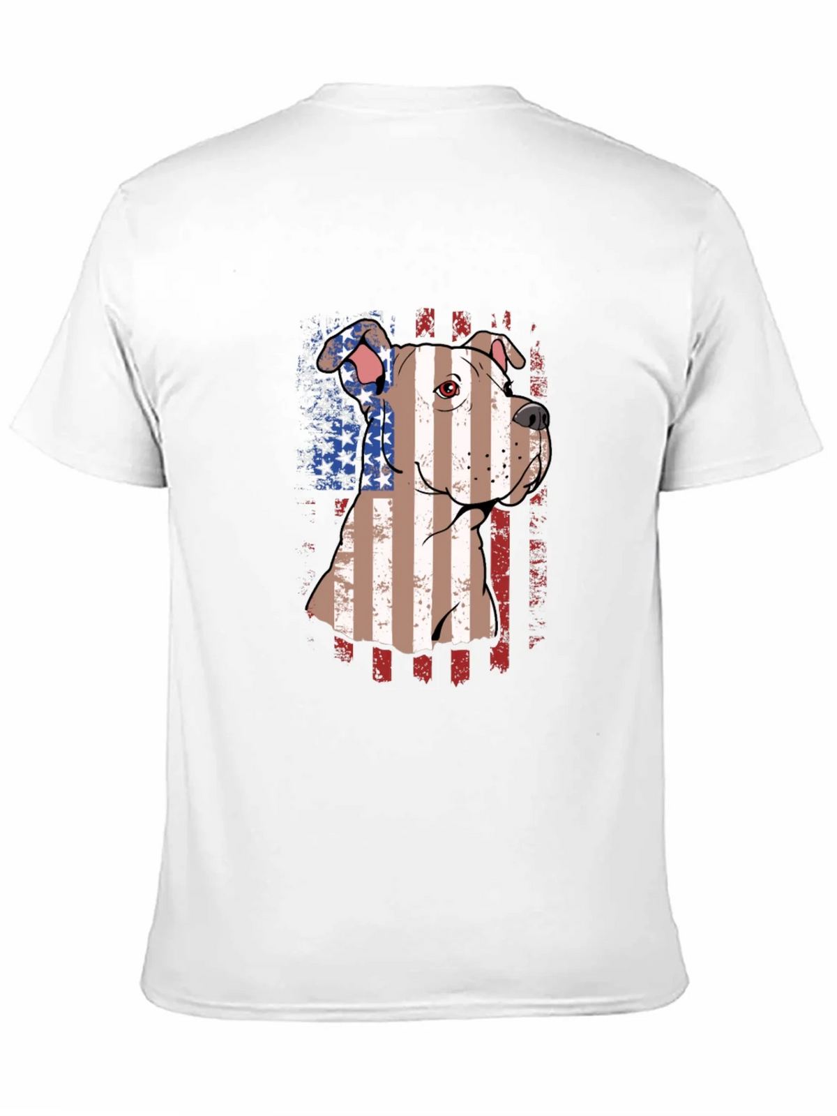 American Pit Bull Dog Patriotic T-Shirt product image 10