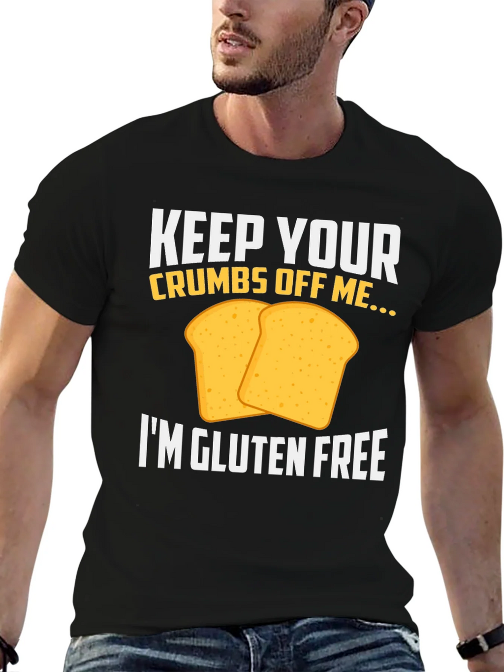 Gluten Free Novelty T-Shirt product image 6