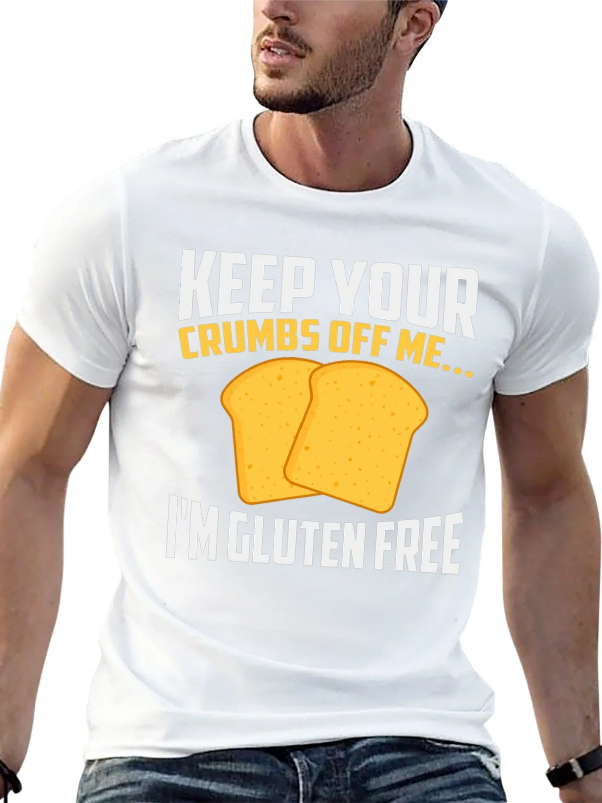 Gluten Free Novelty T-Shirt product image 12