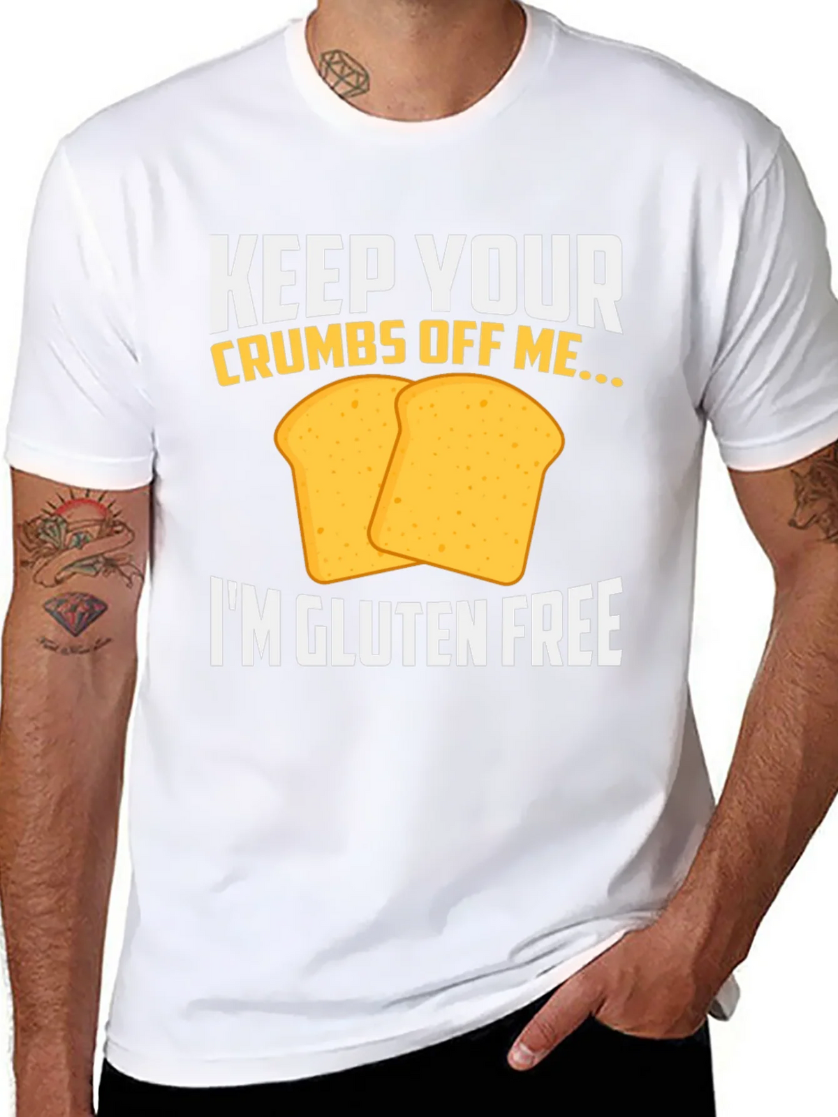 Gluten Free Novelty T-Shirt product image 7