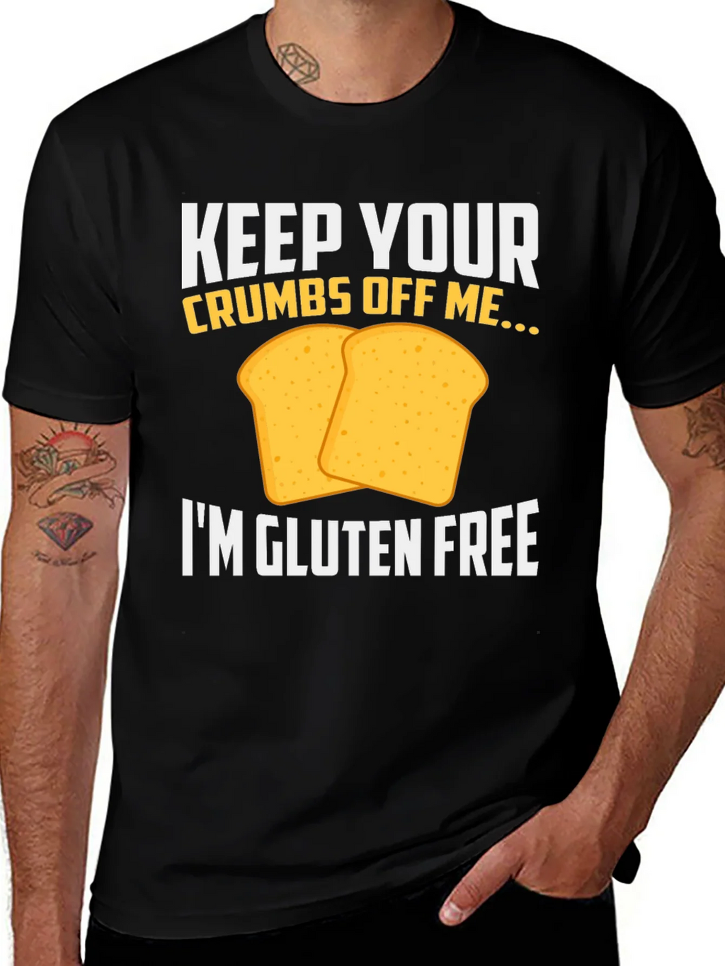 Gluten Free Novelty T-Shirt product image 1