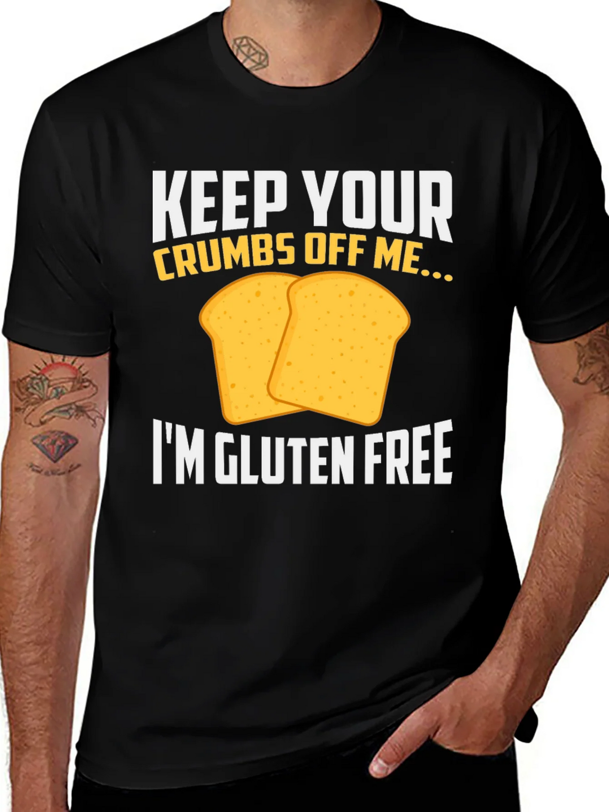 Gluten Free Novelty T-Shirt product image 1