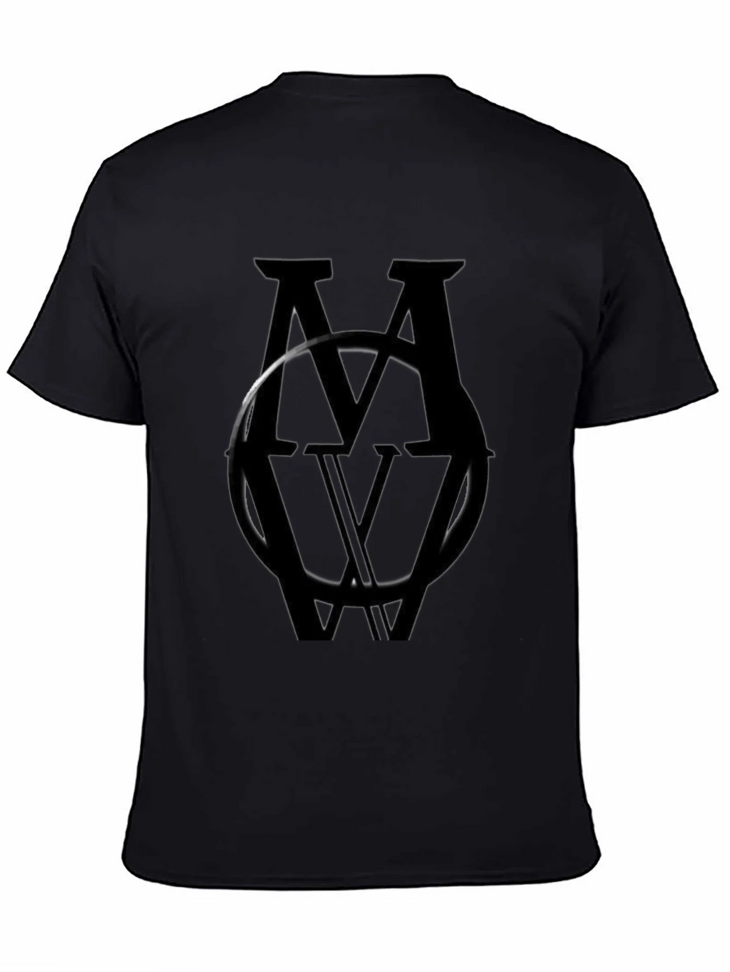 Monochromatic MV Logo Black T-Shirt product image 4