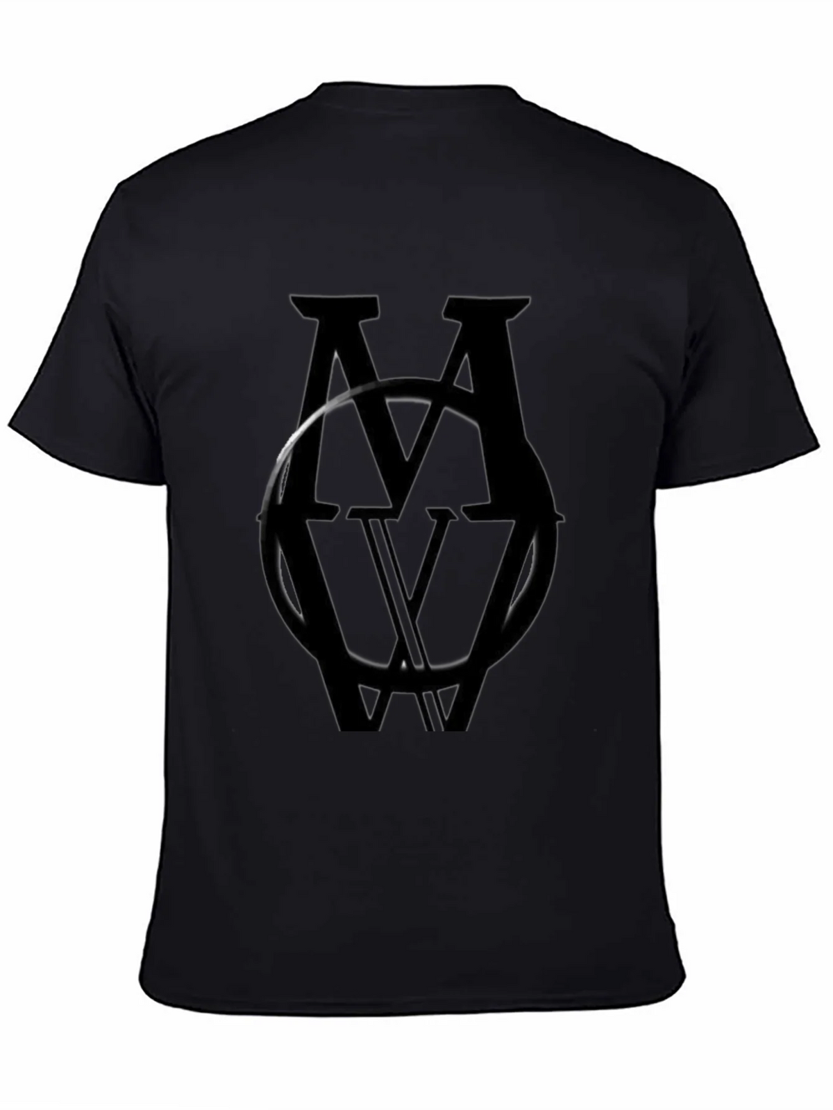 Monochromatic MV Logo Black T-Shirt product image 4