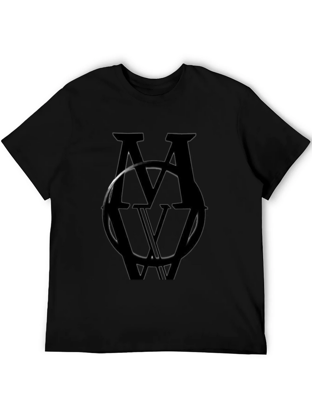 Monochromatic MV Logo Black T-Shirt product image 5