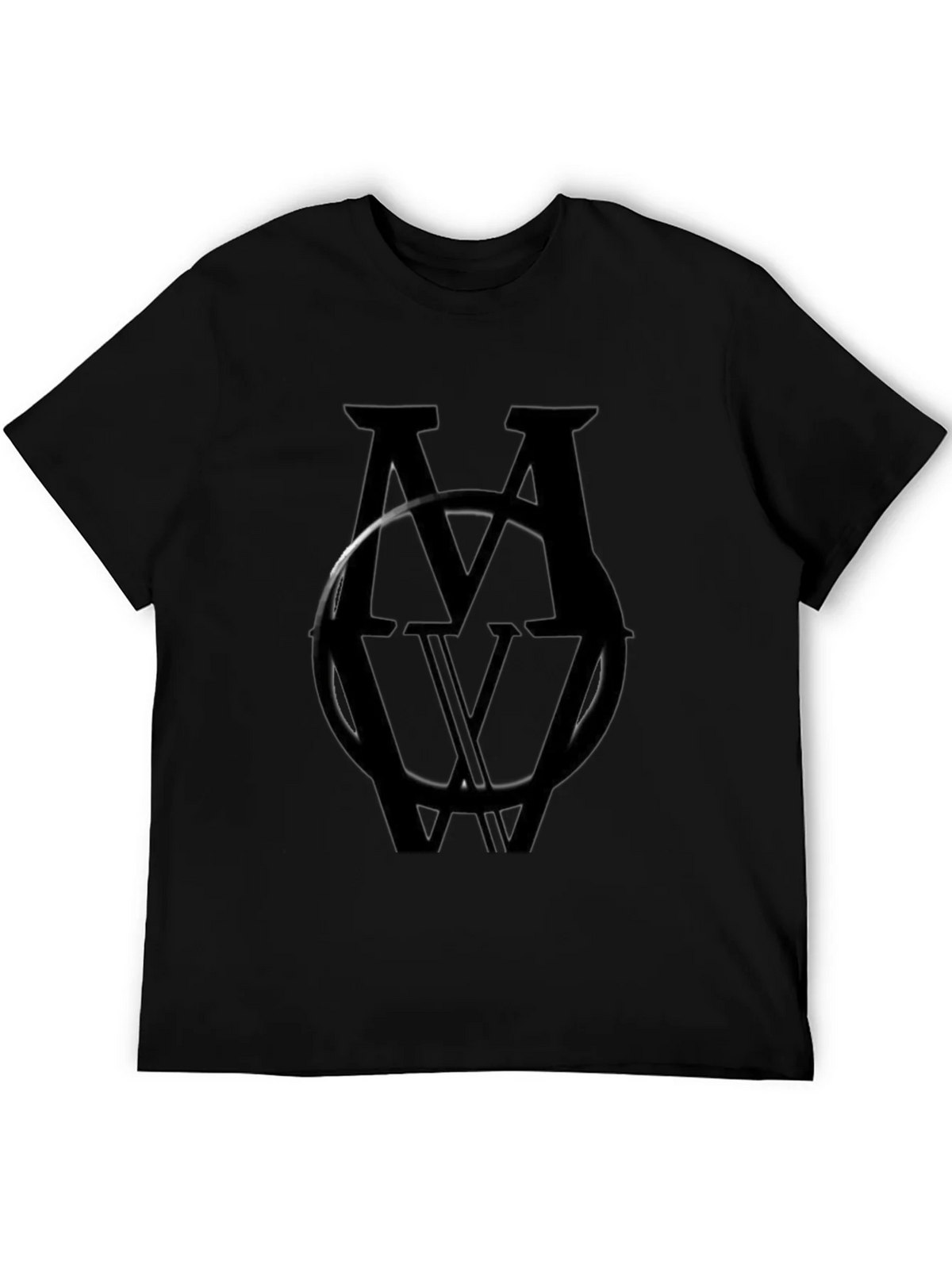 Monochromatic MV Logo Black T-Shirt product image 5
