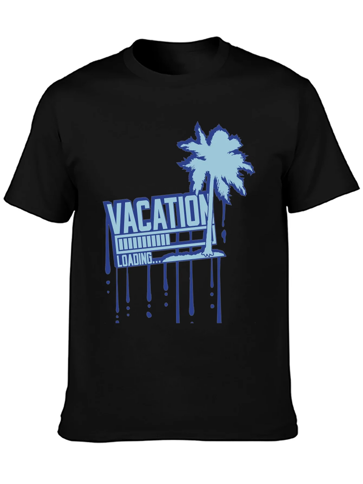 Vacation Loading Palm Tree Graphic T-Shirt product image 3