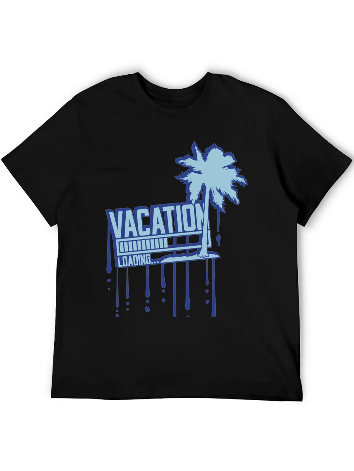 Vacation Loading Palm Tree Graphic T-Shirt product image 5