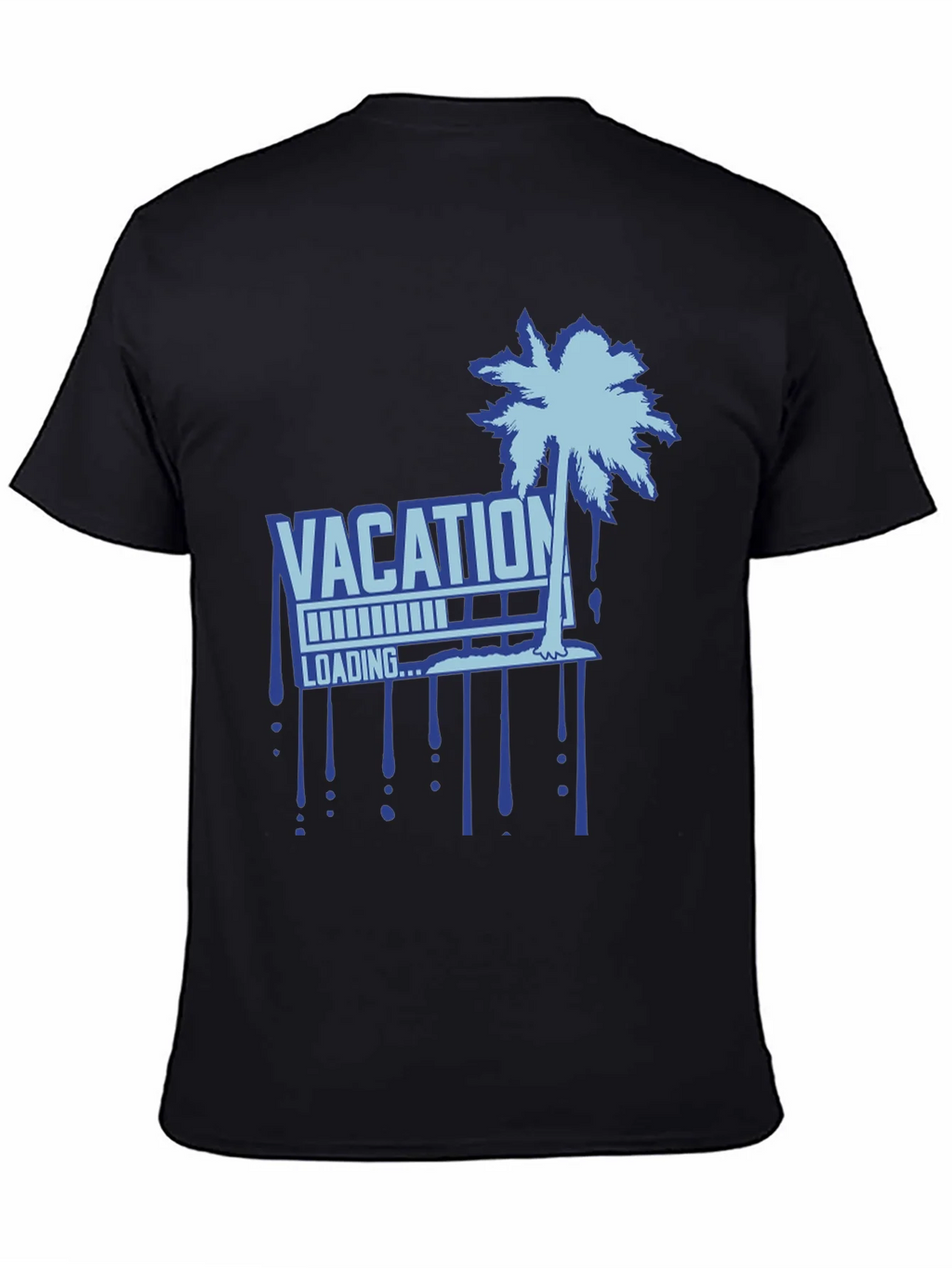 Vacation Loading Palm Tree Graphic T-Shirt product image 4