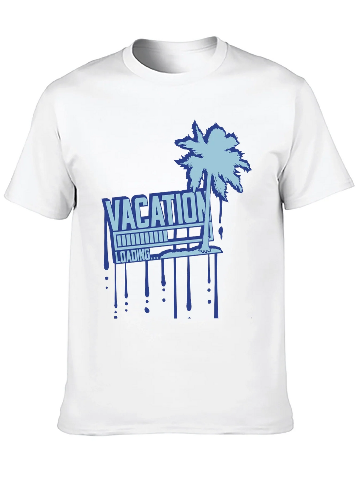 Vacation Loading Palm Tree Graphic T-Shirt product image 9