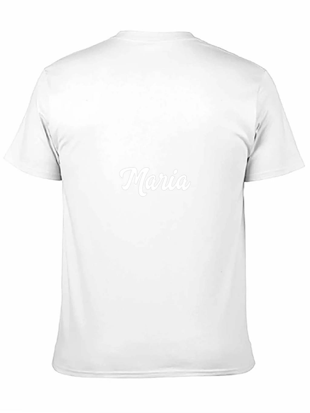 Maria Custom Name Black T-Shirt product image 10