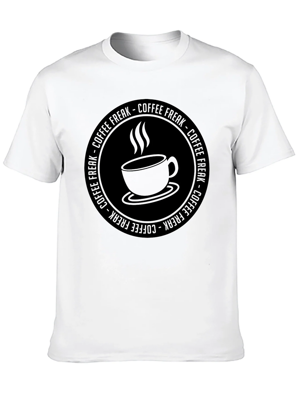 Coffee Freak Graphic T-Shirt - Black product image 9
