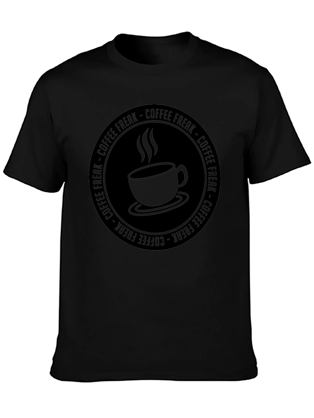 Coffee Freak Graphic T-Shirt - Black product image 3