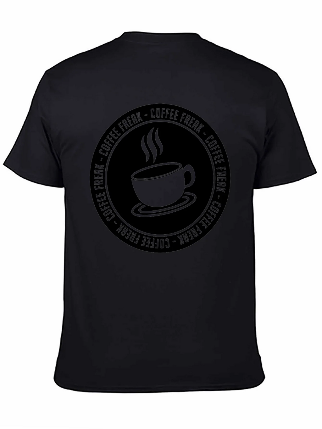 Coffee Freak Graphic T-Shirt - Black product image 4