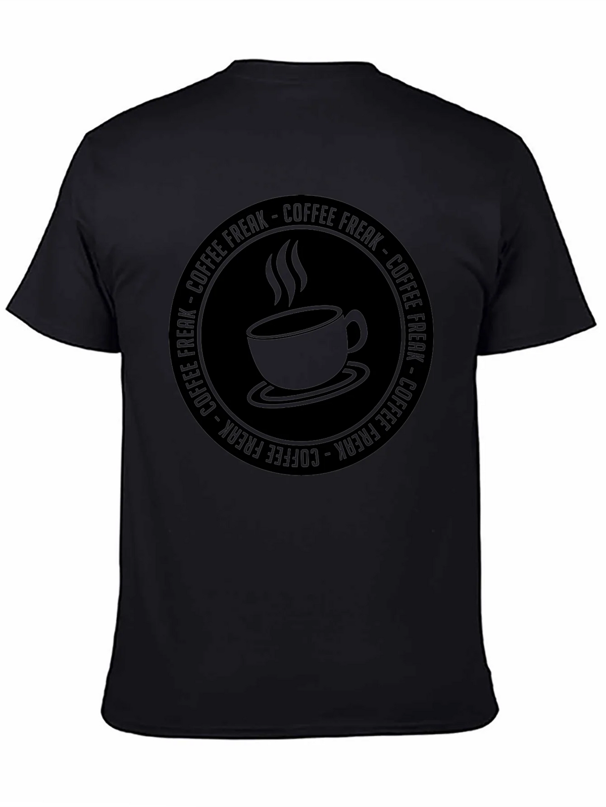 Coffee Freak Graphic T-Shirt - Black product image 4