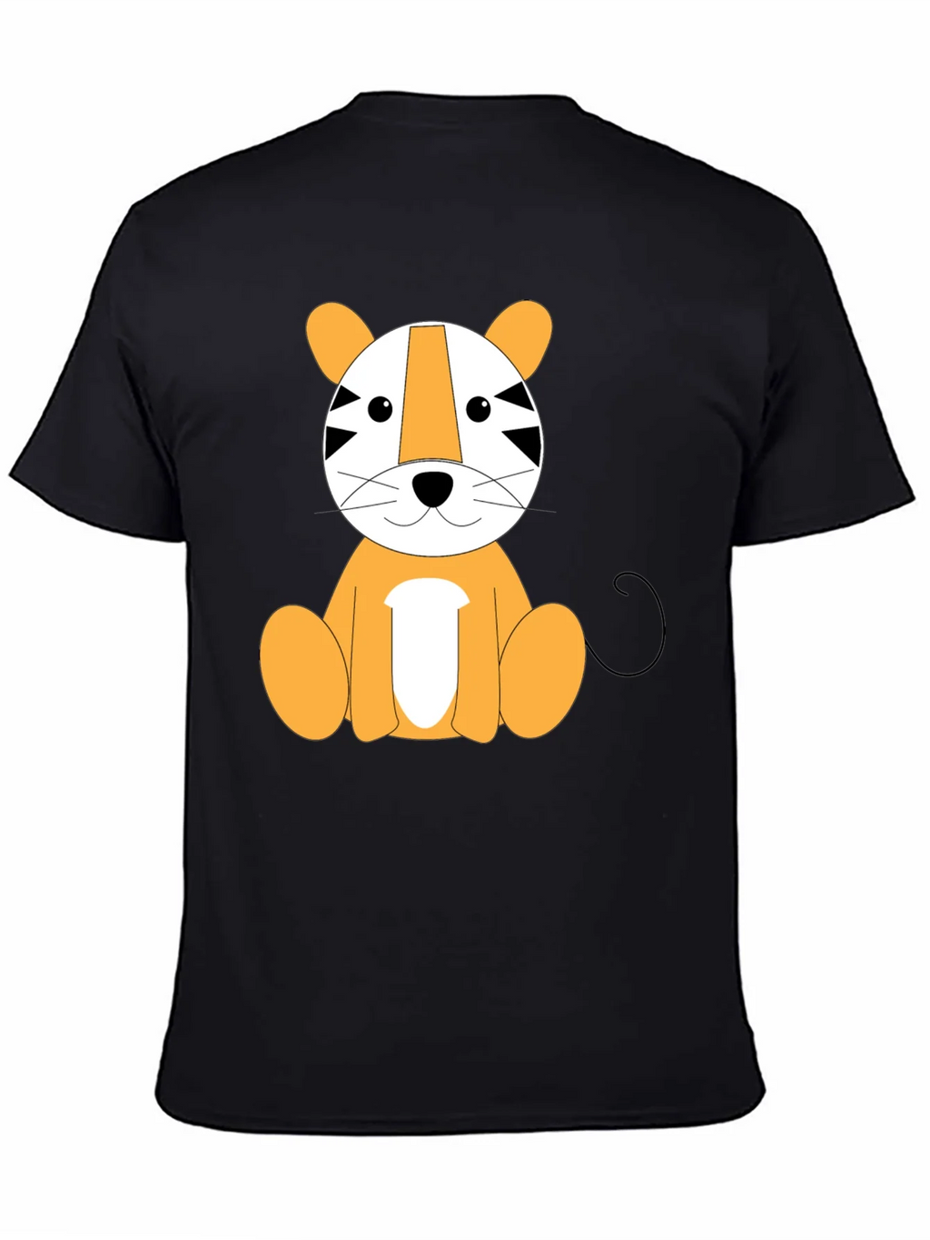Cute Cartoon Tiger Graphic T-Shirt product image 4