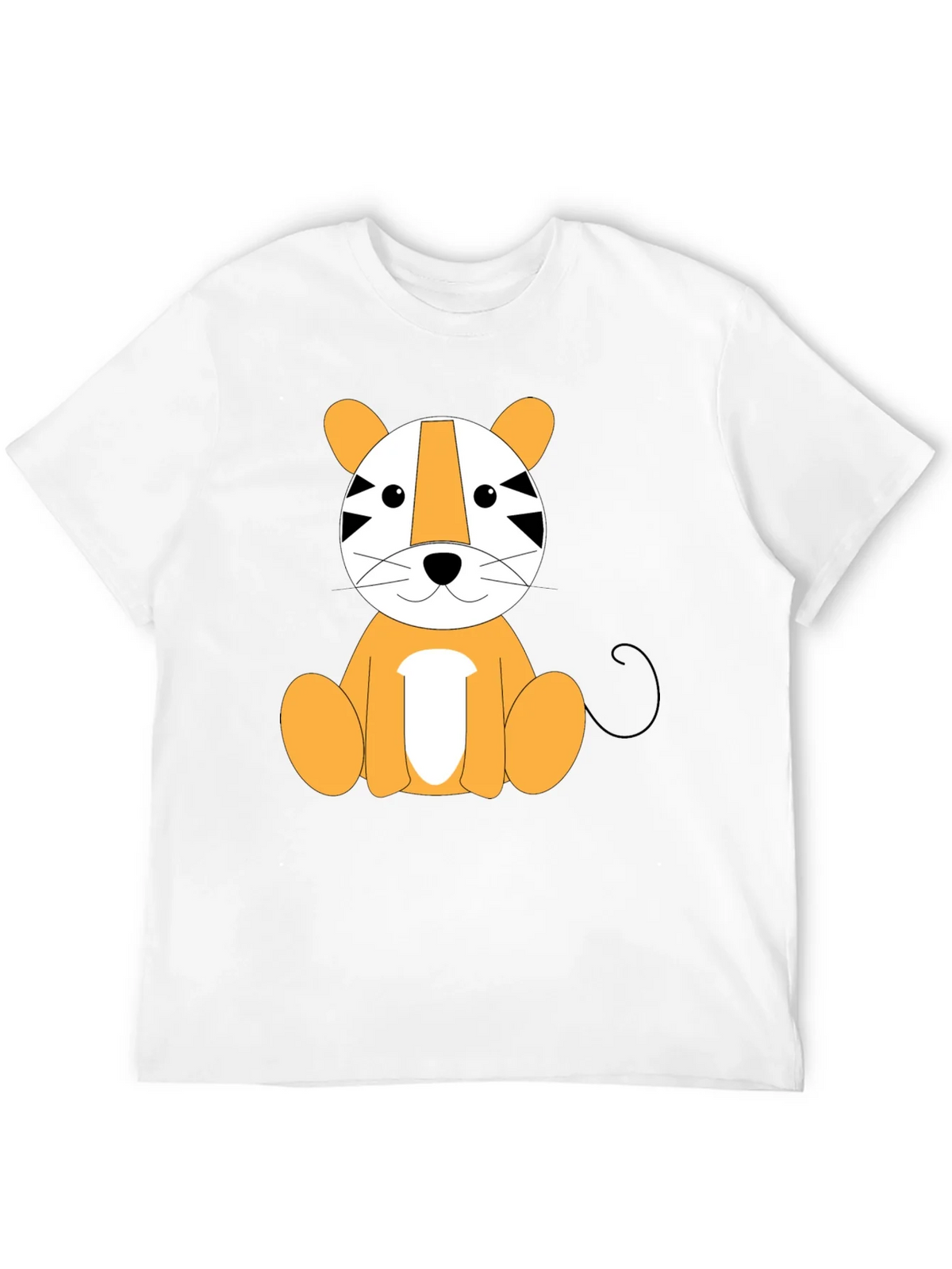Cute Cartoon Tiger Graphic T-Shirt product image 10
