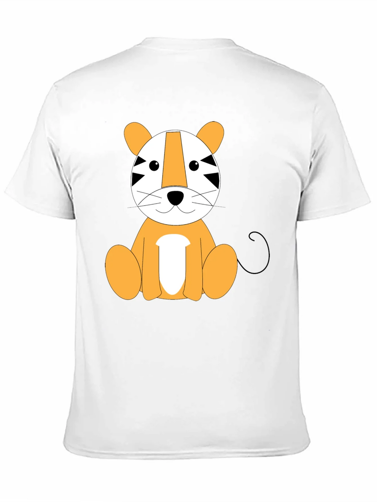Cute Cartoon Tiger Graphic T-Shirt product image 9