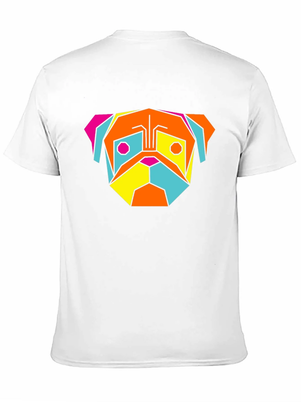 Geometric Pug T-Shirt - Modern Graphic Tee product image 8