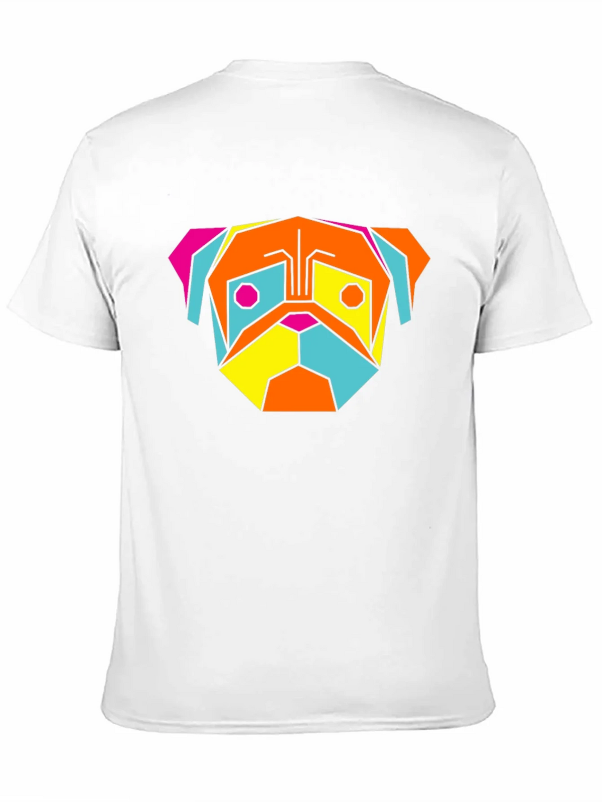 Geometric Pug T-Shirt - Modern Graphic Tee product image 8