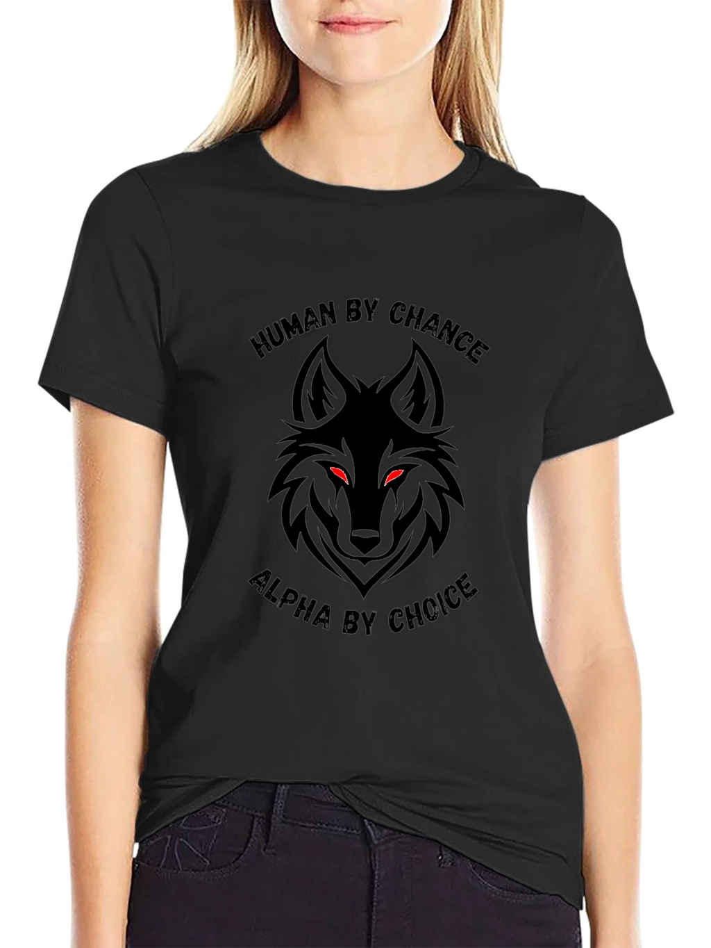 Human By Chance Alpha By Choice Graphic Tee product image 2