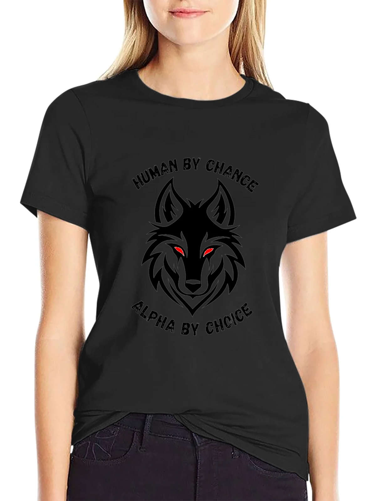 Human By Chance Alpha By Choice Graphic Tee product image 2