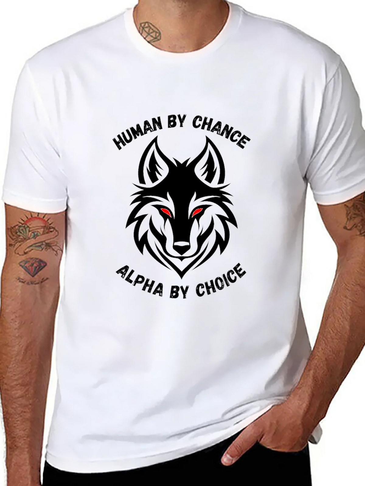 Human By Chance Alpha By Choice Graphic Tee product image 7