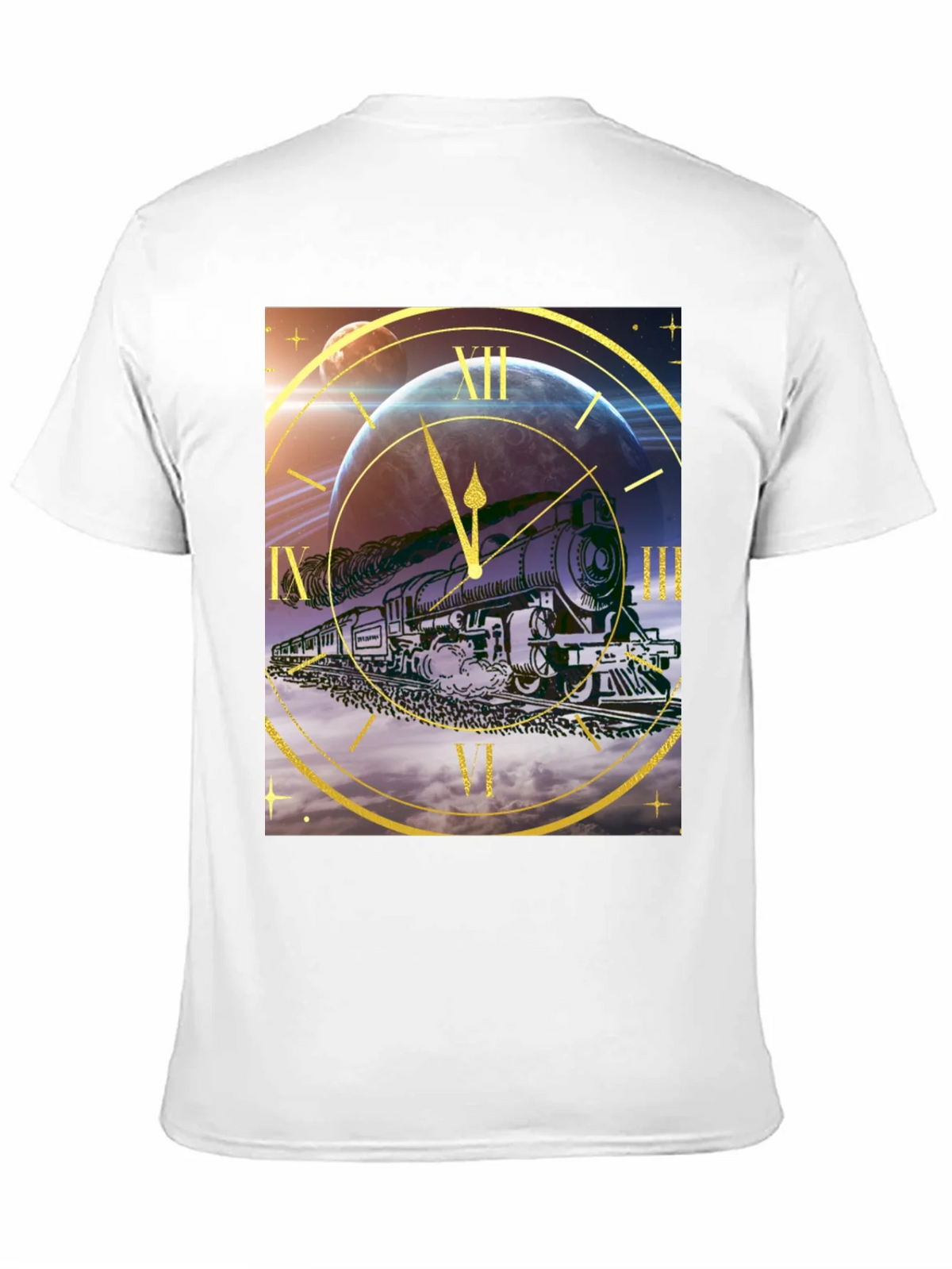 Time Travel Train Graphic Tee product image 10