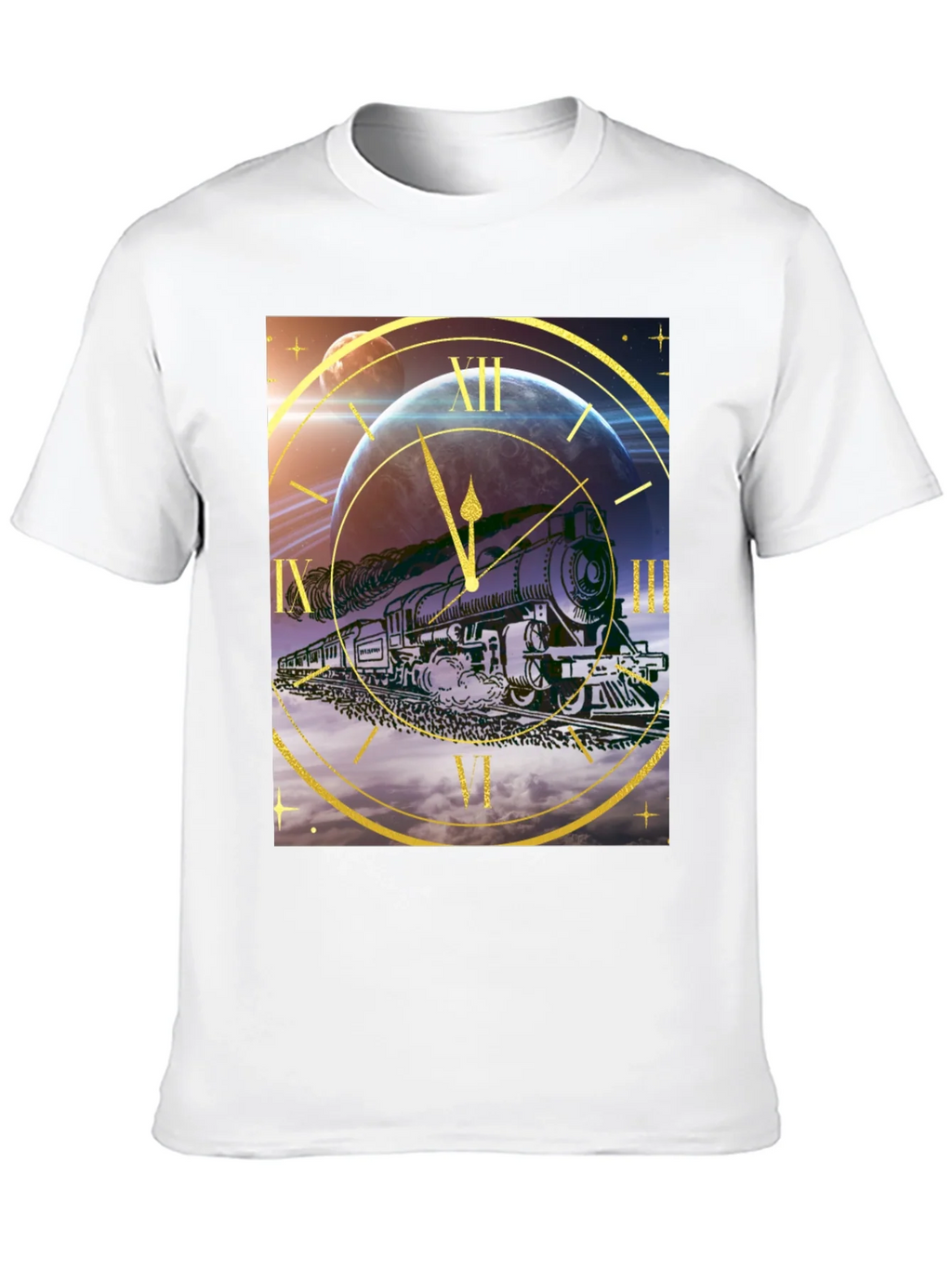 Time Travel Train Graphic Tee product image 9