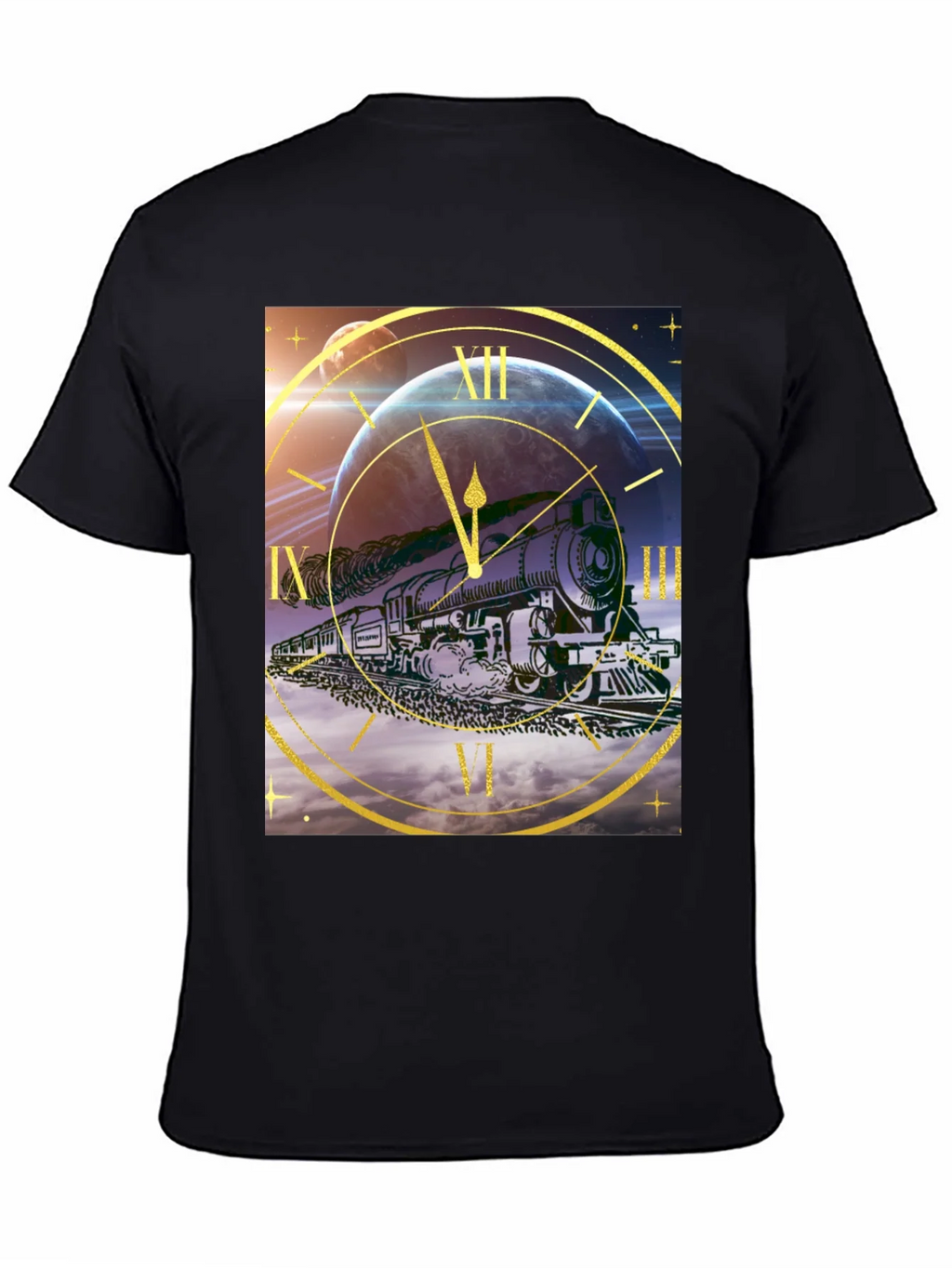 Time Travel Train Graphic Tee product image 4