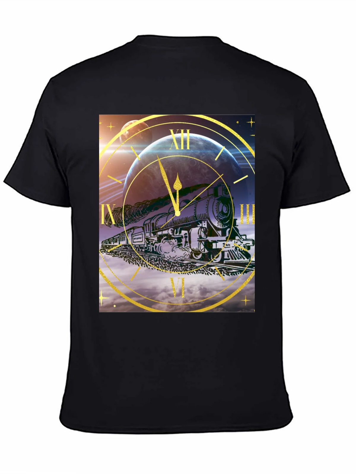 Time Travel Train Graphic Tee product image 4