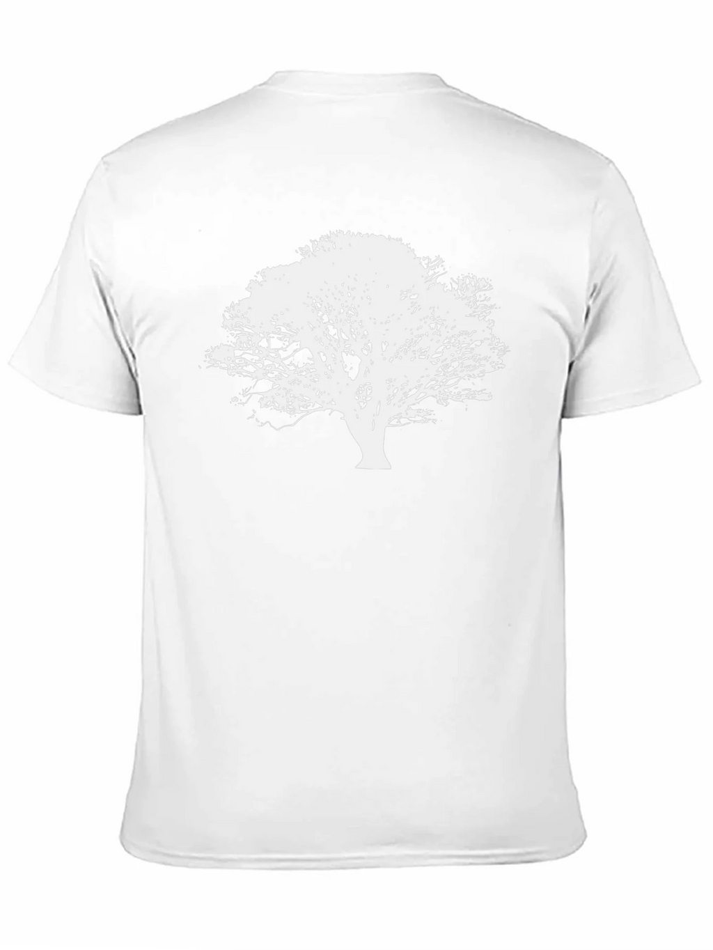 Nature Tree Silhouette Black T-Shirt product image 10
