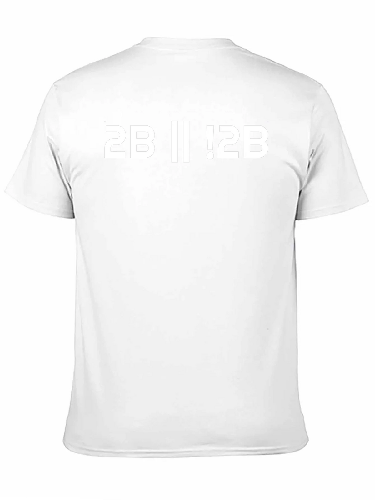 2B or Not 2B T-Shirt - Black Cotton product image 10