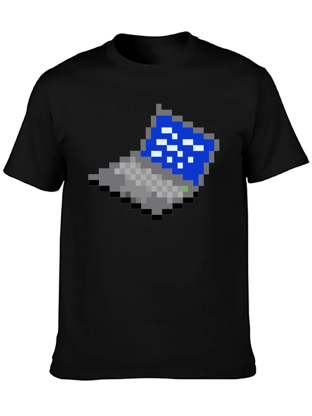 Retro 8-Bit Laptop Graphic T-Shirt product image 3