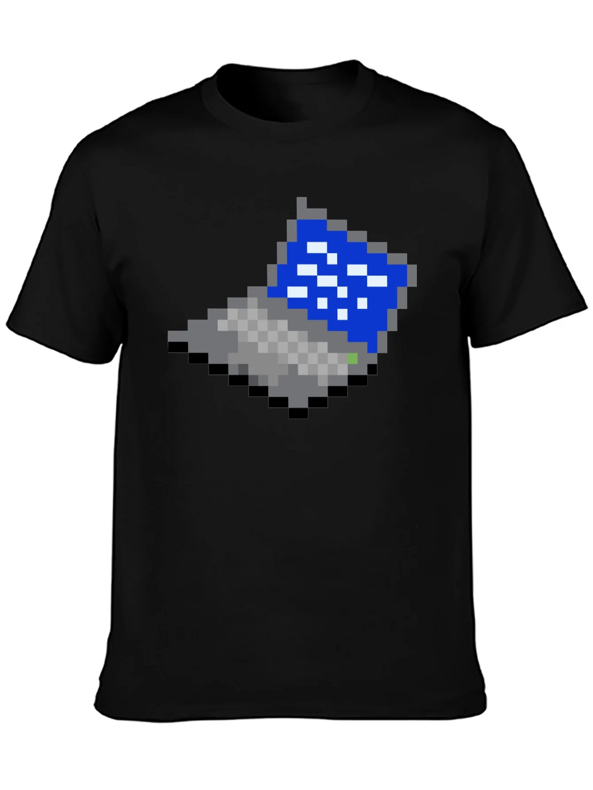 Retro 8-Bit Laptop Graphic T-Shirt product image 3