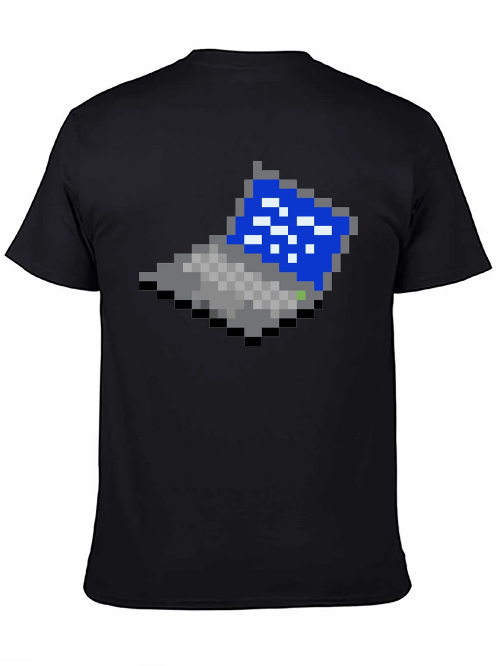 Retro 8-Bit Laptop Graphic T-Shirt product image 4