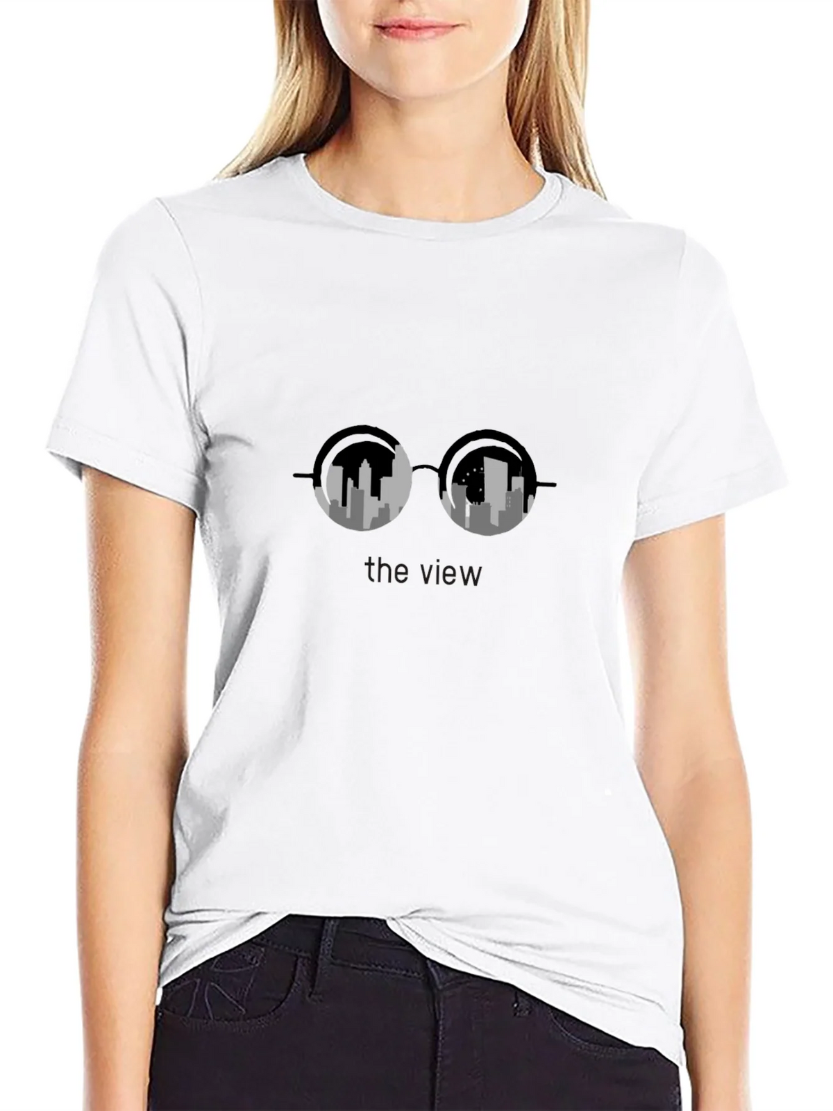 City View Graphic Tee - Modern Mens T-Shirt product image 8