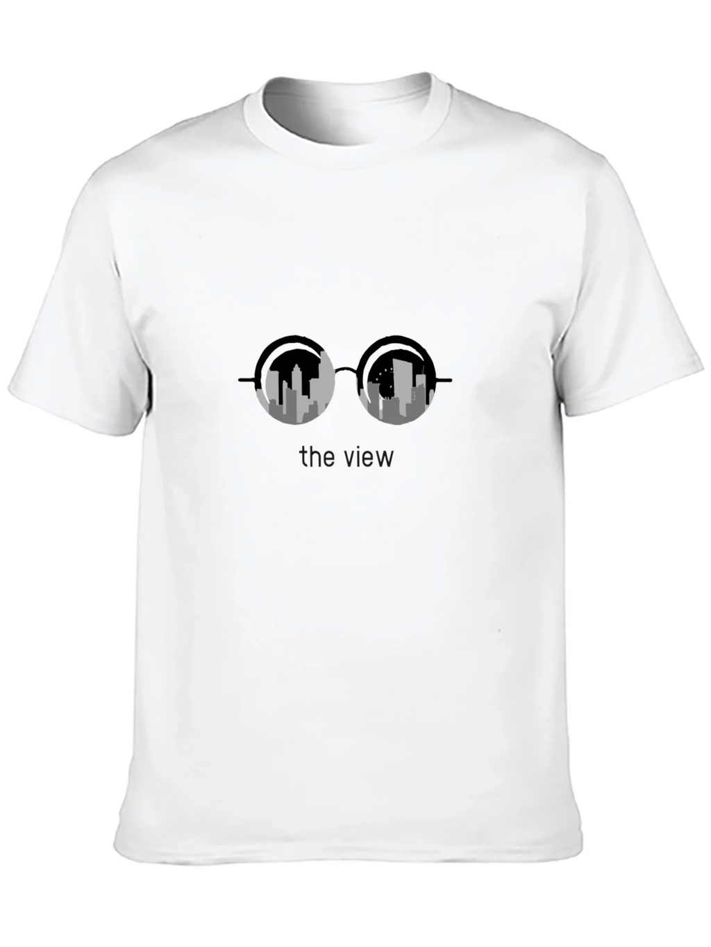City View Graphic Tee - Modern Mens T-Shirt product image 9