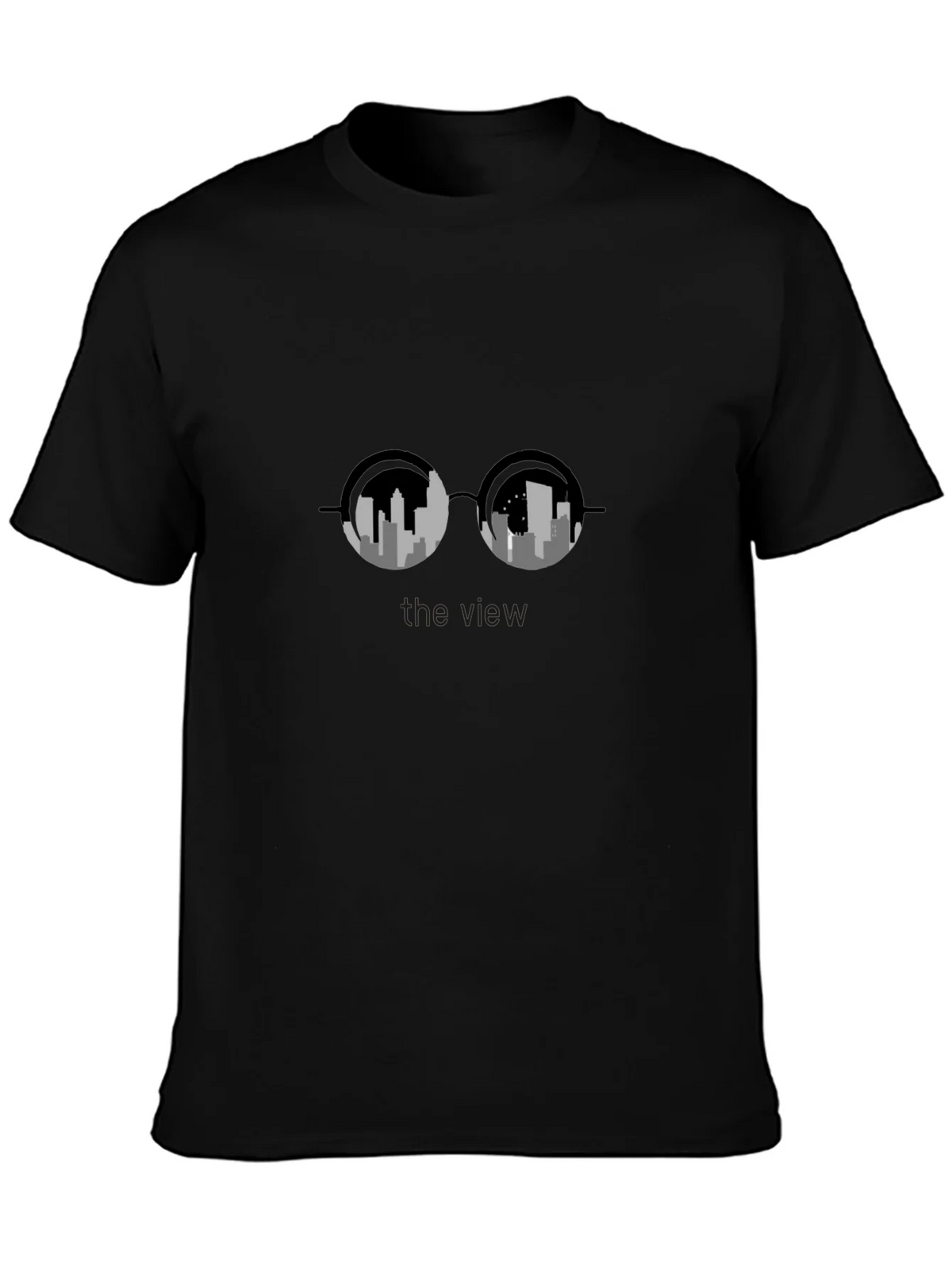 City View Graphic Tee - Modern Mens T-Shirt product image 3