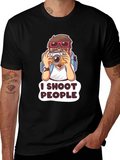 I Shoot People T-Shirt - Photography Humor Tee product image 1