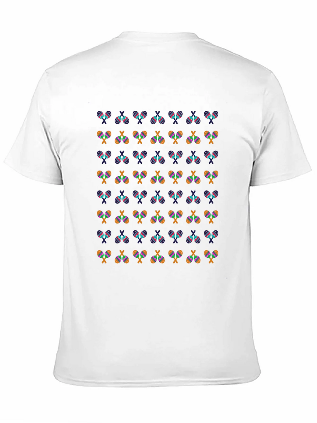 Maracas Patterned Black T-Shirt product image 10