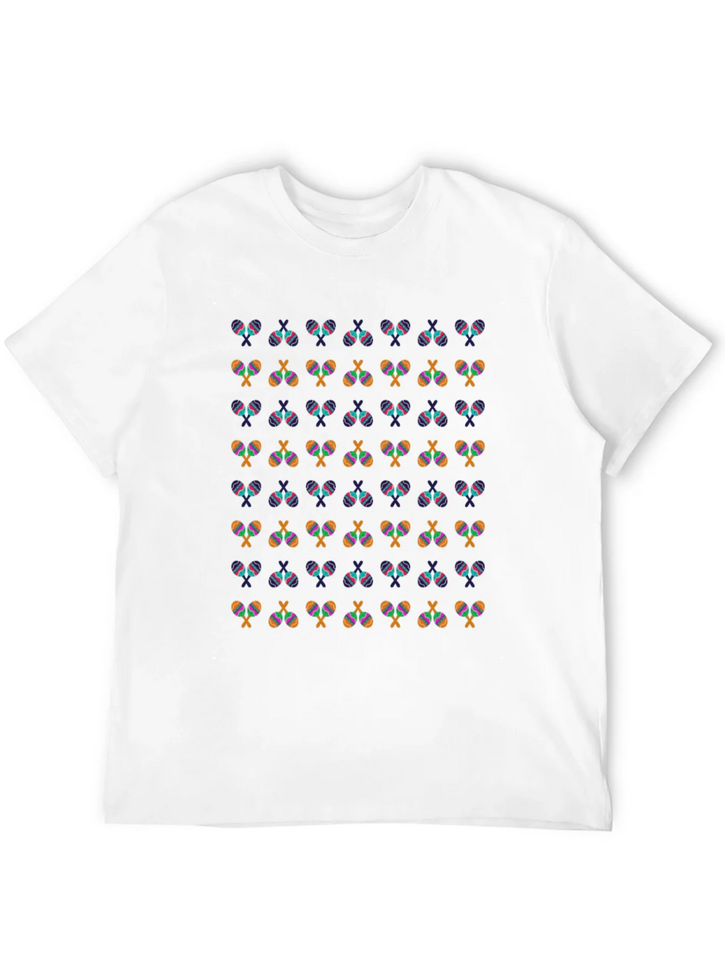 Maracas Patterned Black T-Shirt product image 11