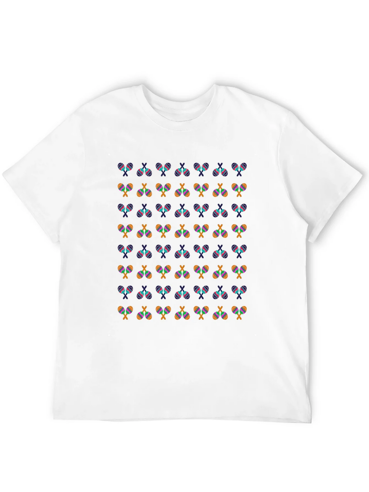 Maracas Patterned Black T-Shirt product image 11