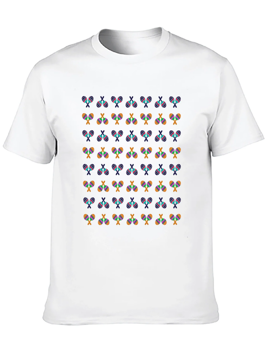 Maracas Patterned Black T-Shirt product image 9