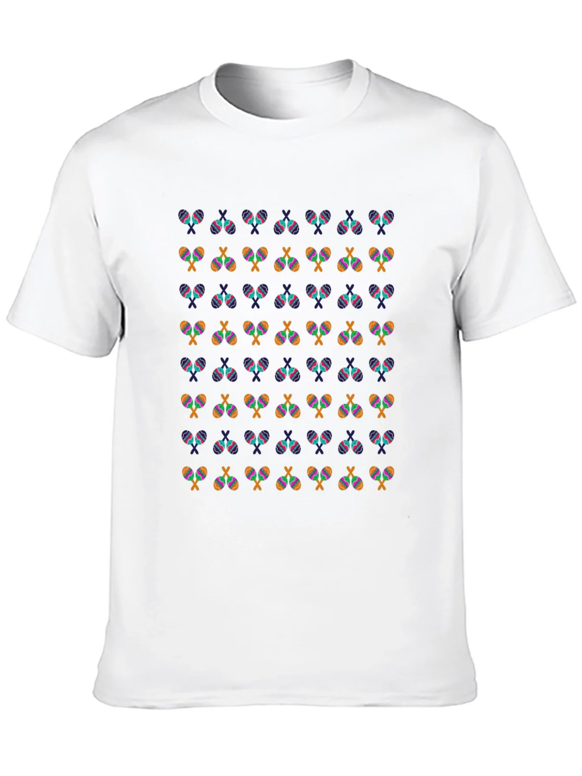 Maracas Patterned Black T-Shirt product image 9